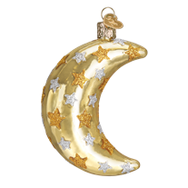 Celestial Moon Old World Christmas Ornament 22037