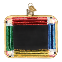 Chalkboard Old World Christmas Ornament 32353