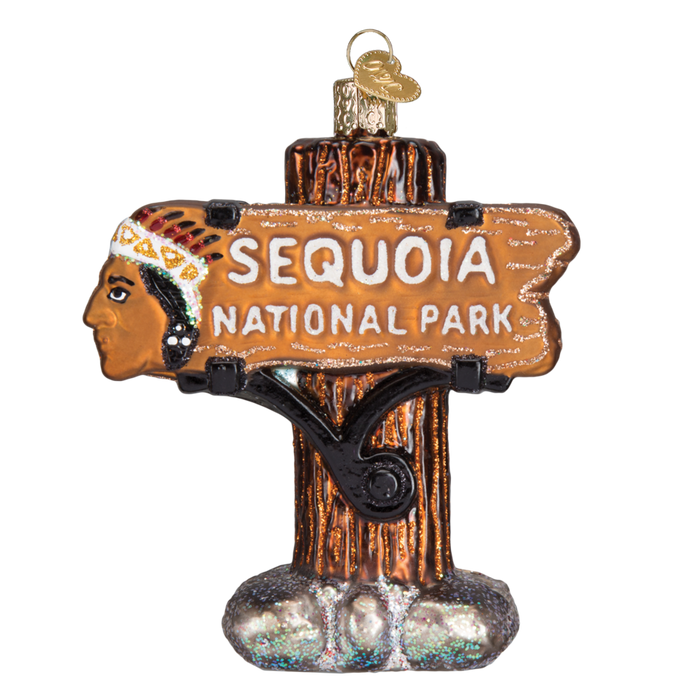 Sequoia National Park  Old World Christmas Ornament 36176