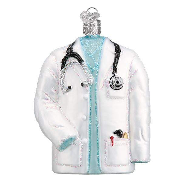 Doctor's Coat Old World Christmas Ornament 36246