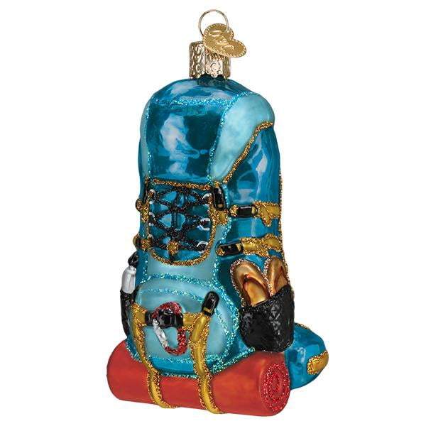 Hiking Backpack 44143 Old World Christmas Ornament
