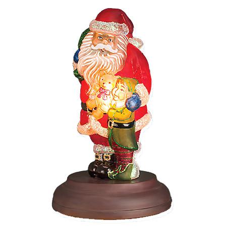 Santa's Bright Eyed Buddy 529771 Old World Christmas 2015 Annual Light