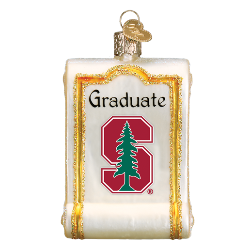 Stanford Diploma 60612 Old World Christmas Ornament