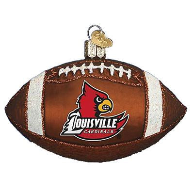Louisville Cardinals Football 61700 Old World Christmas Ornament