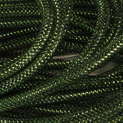 Deco Flex Tubing Antique Lime Green Metallic Foil