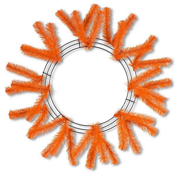 24" Work Wreath Orange XX748820