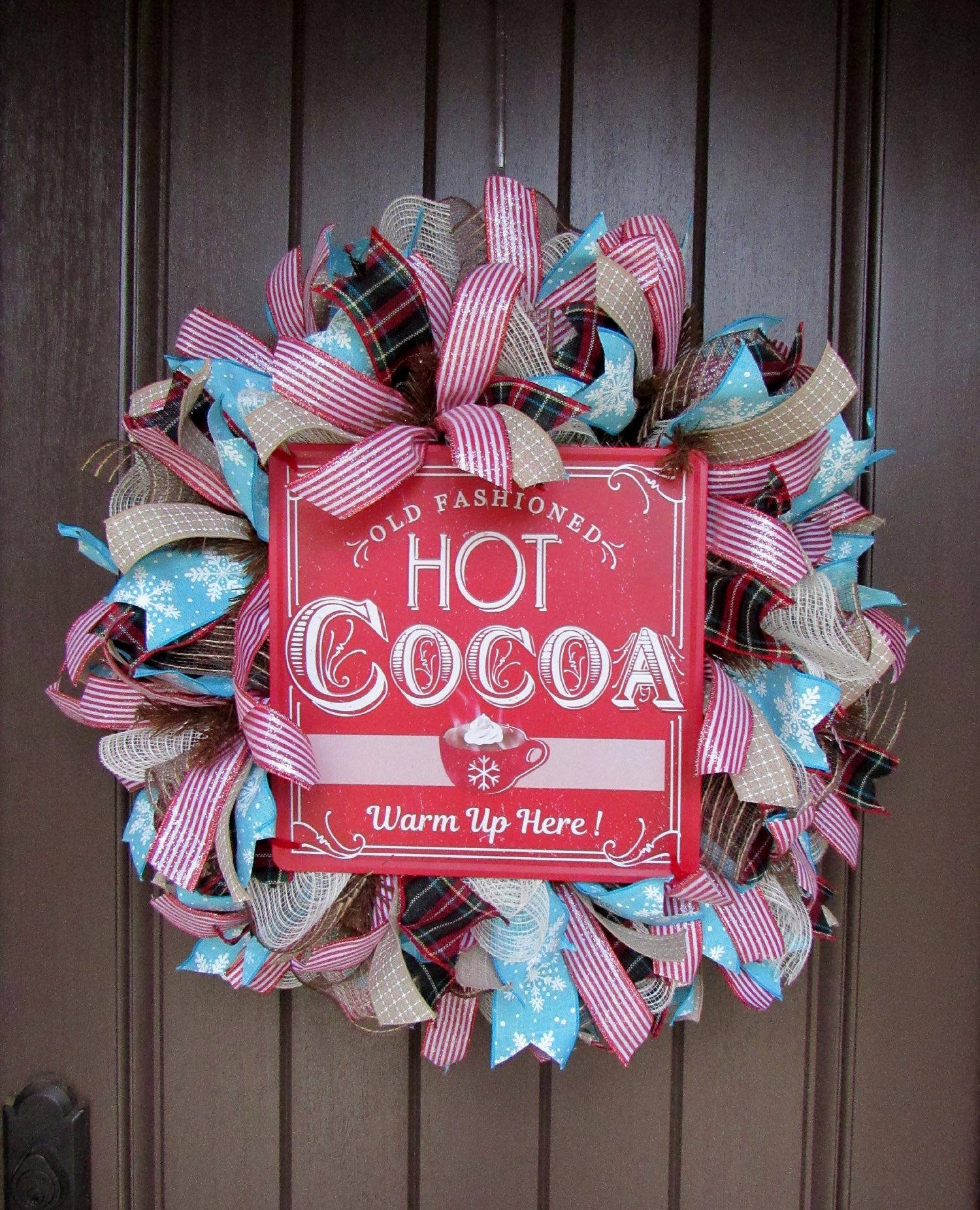 2018 Hot Cocoa Wreath Tutorial