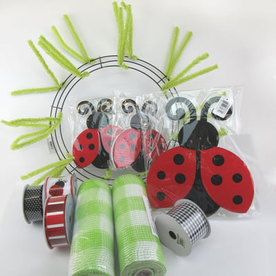2018  Ladybug Wreath Kit
