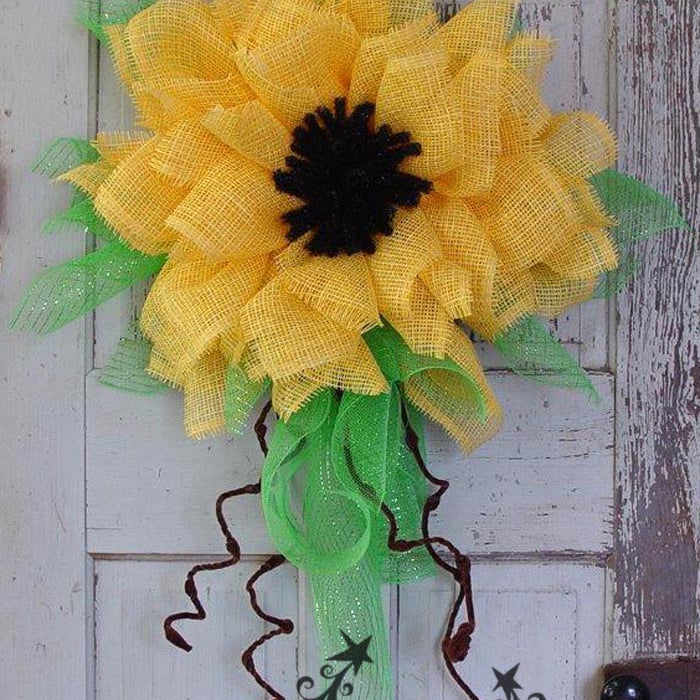 Yellow Paper Flower Tutorial