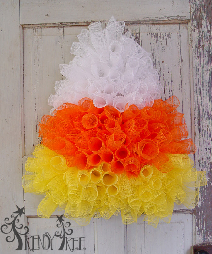 Candy Corn Wreath Giveaway!!