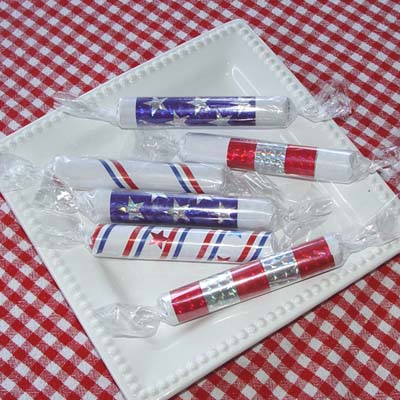 Patriotic Candy Rolls