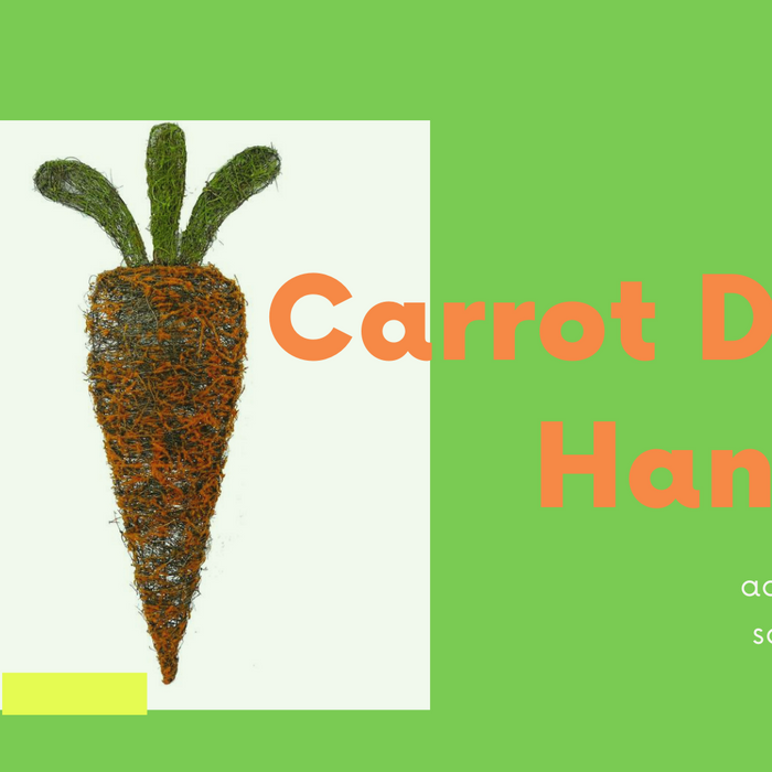 Easy Carrot Door Hanger