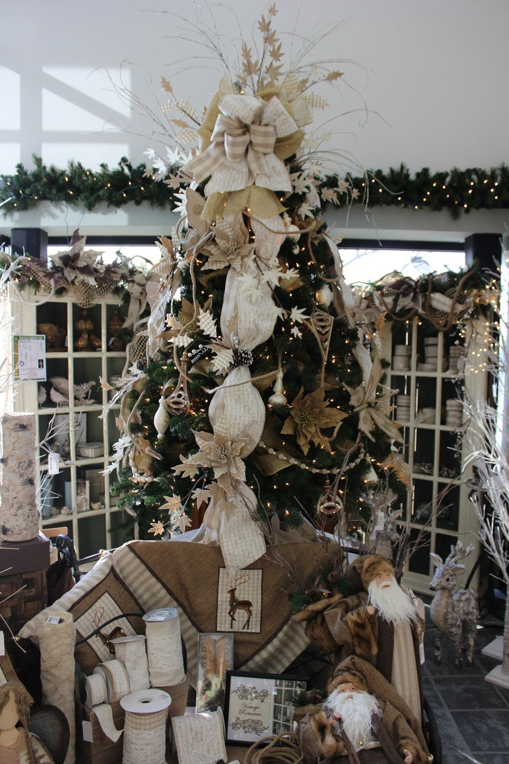 Vintage Romance Decorated Christmas Tree by Craig Bachman Imports