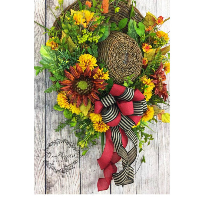 2018 August Wreath Creations from the Trendy Tree Custom Designer List