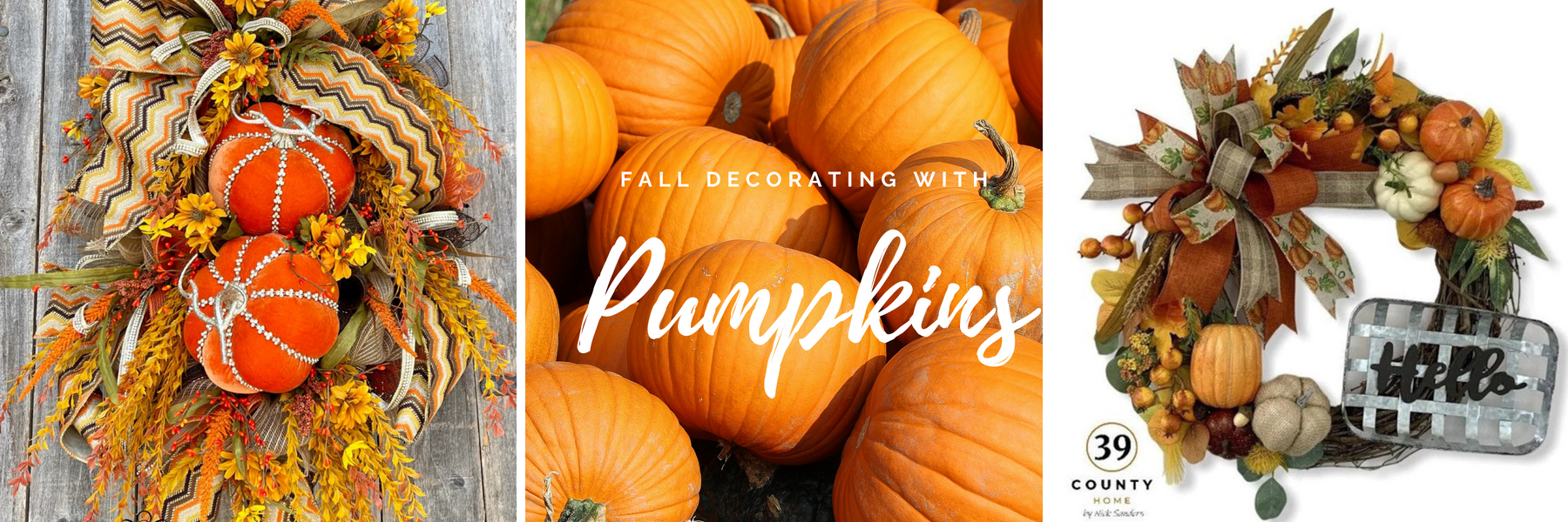 Fall Decorating with Pumpkins!