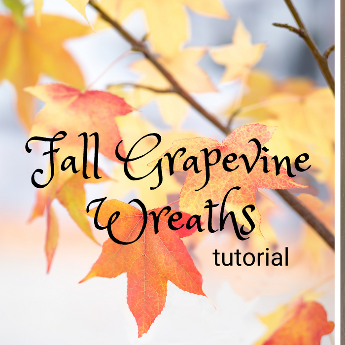 Fall Grapevine Wreath Tutorial