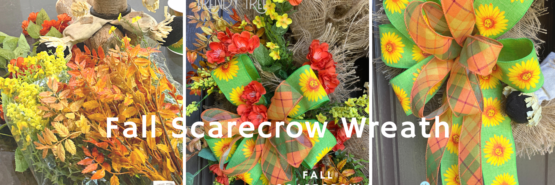 Fall Scarecrow Deco Mesh Wreath Tutorial 2020