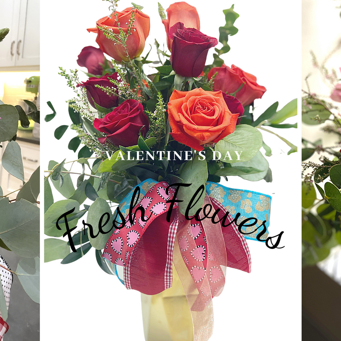 Fresh Flowers for Valentine's Day