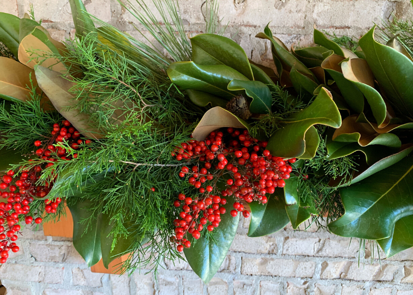 Fresh Garland Magnolia Cedar & Pine — Trendy Tree