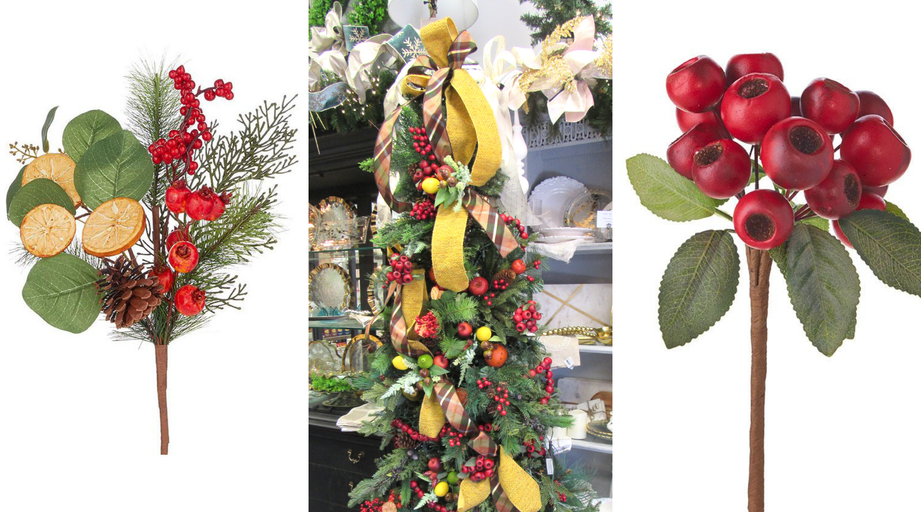 Della Robbia or Colonial Williamsburg Style Fruit Tree for Christmas