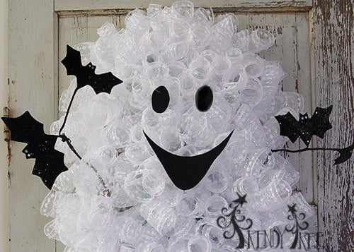 Ghost Wreath Tutorial