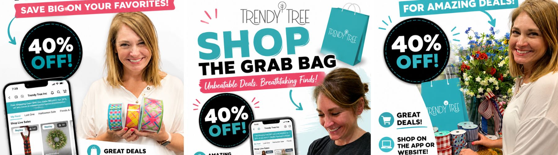 Shop the Grab Bag Items and Save 40%!