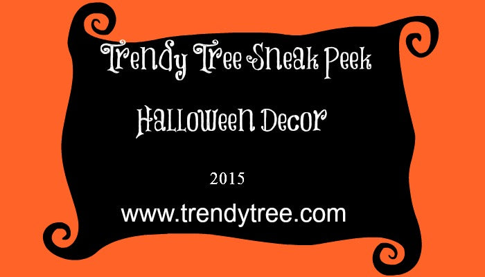 2015 Halloween Decor Trendy Tree