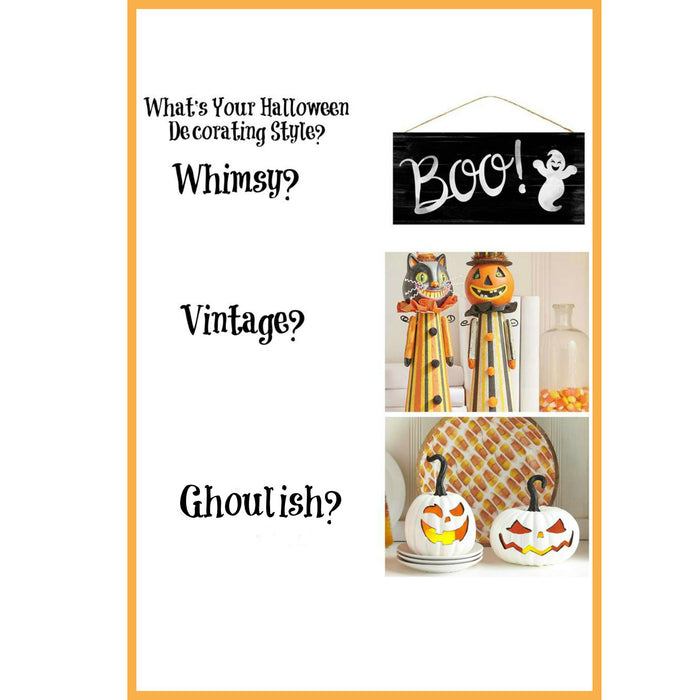 What's Your Halloween Style - Whimsy? Vintage? Ghoulish?