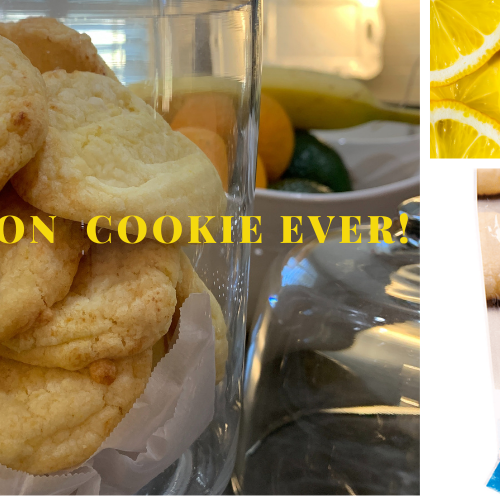 Best Lemon Sugar Cookie Ever!