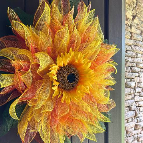 Sunflower wreath discount