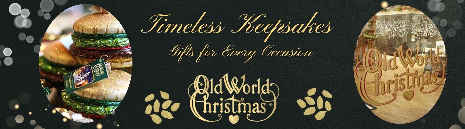 old world Christmas collectible keepsake Christmas ornaments at Trendy Tree
