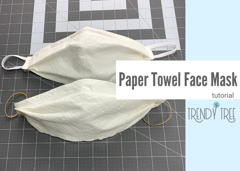 How to Make a Face Mask from Paper Towels
