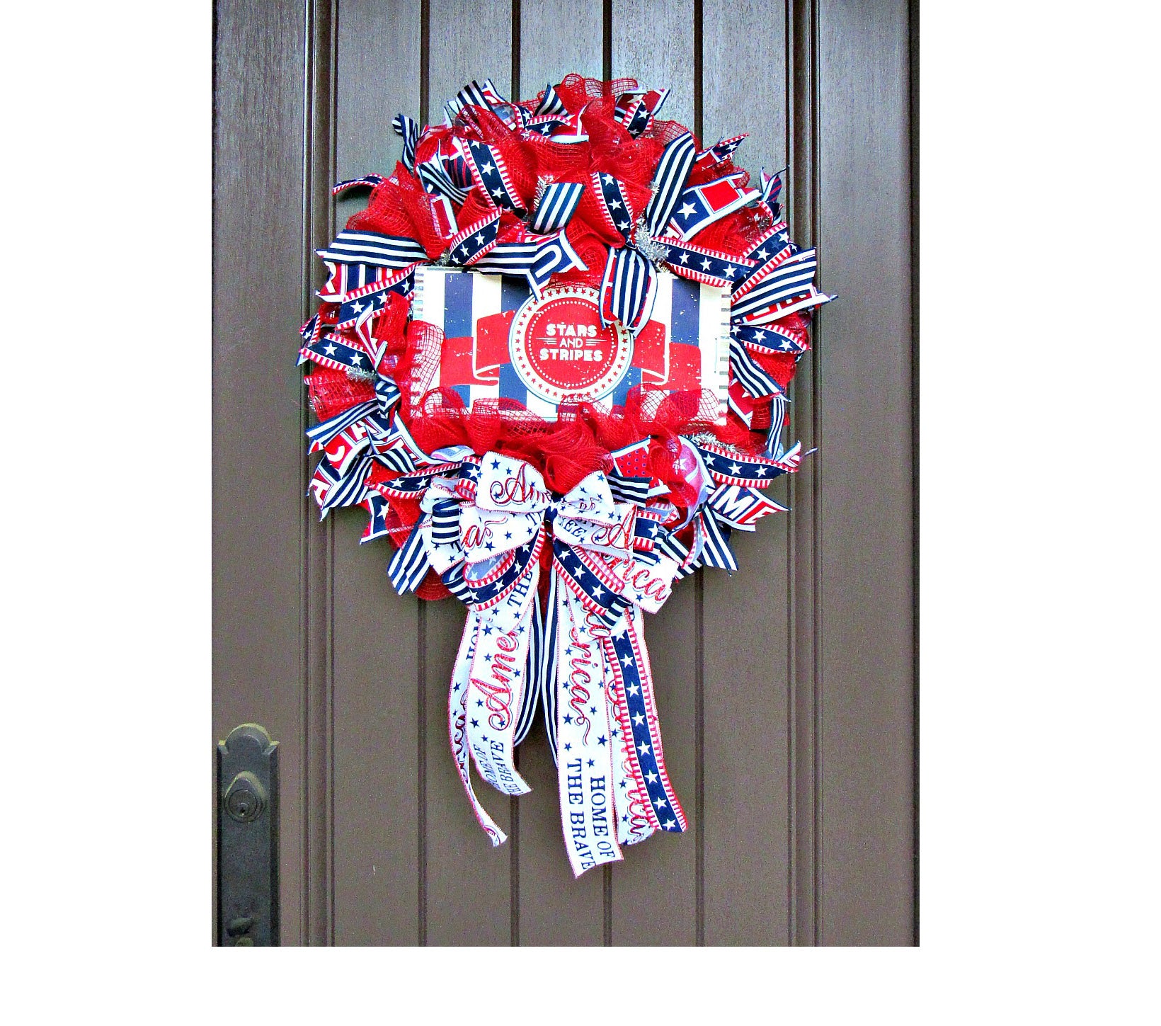 Assorted Patriotic Wreath Supply Kit