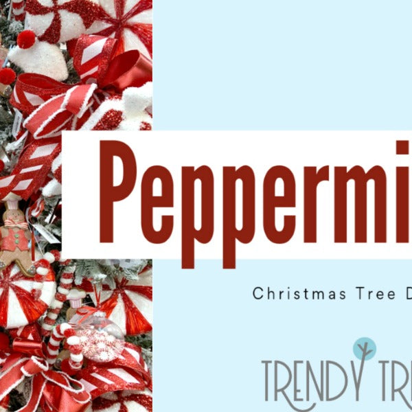 Peppermint and Gingerbread Christmas Tree