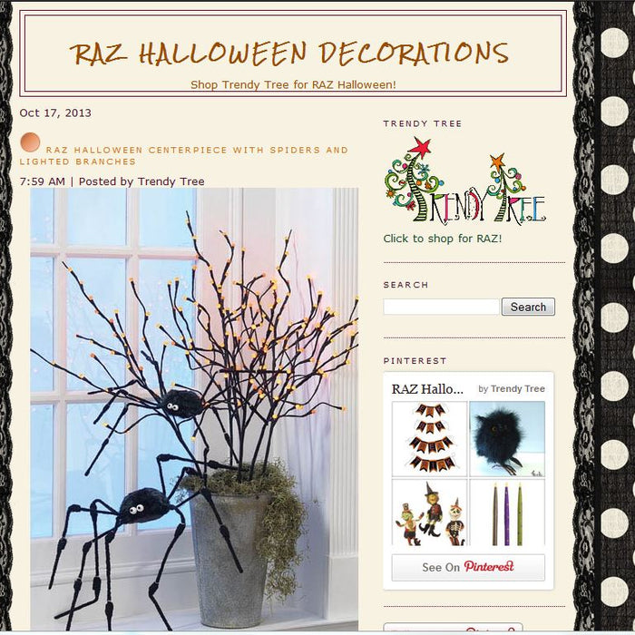 Rolling out a new RAZ Halloween Blog!