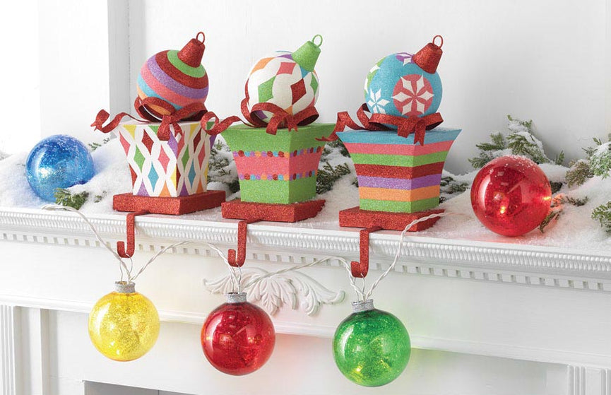 RAZ Christmas Stocking Holders — Trendy Tree