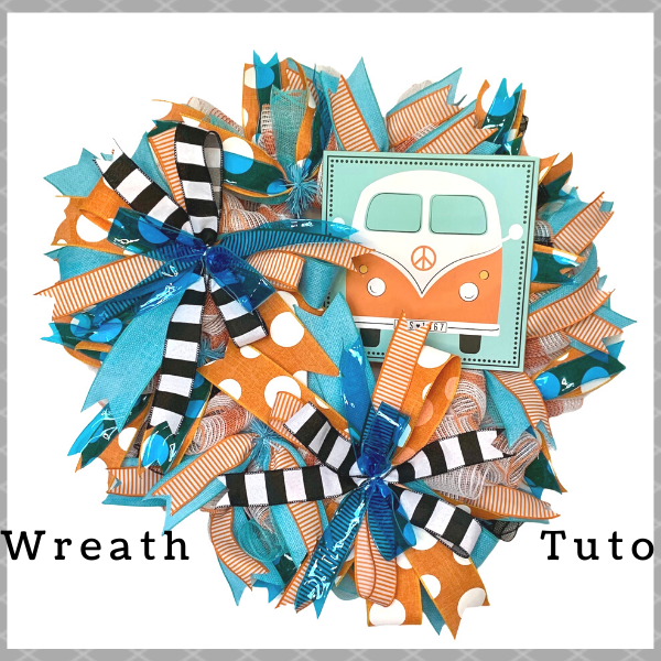 Retro Bus Wreath Tutorial