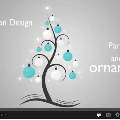 Adding Balls and Ornaments to the Christmas Tree by Robeson Design