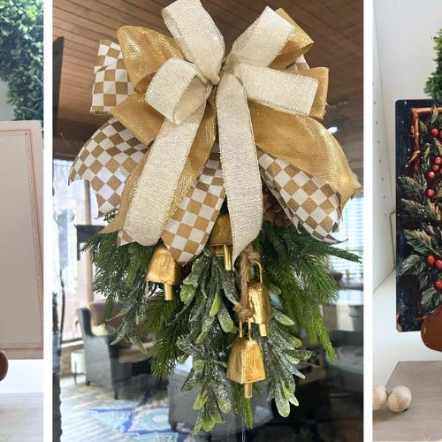 Four Cute Bows and a Pine Swag: Easy Projects from Our Saturday Craft Session