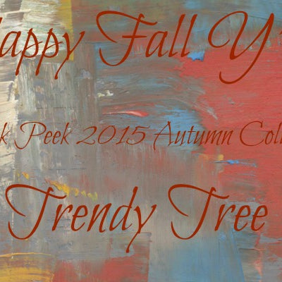 Sneak Peek Autumn Decor at Trendy Tree