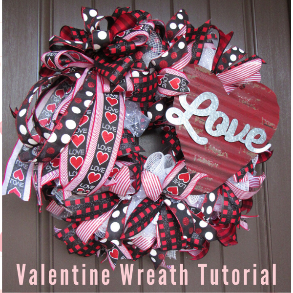 Valentine Wreath Tutorial