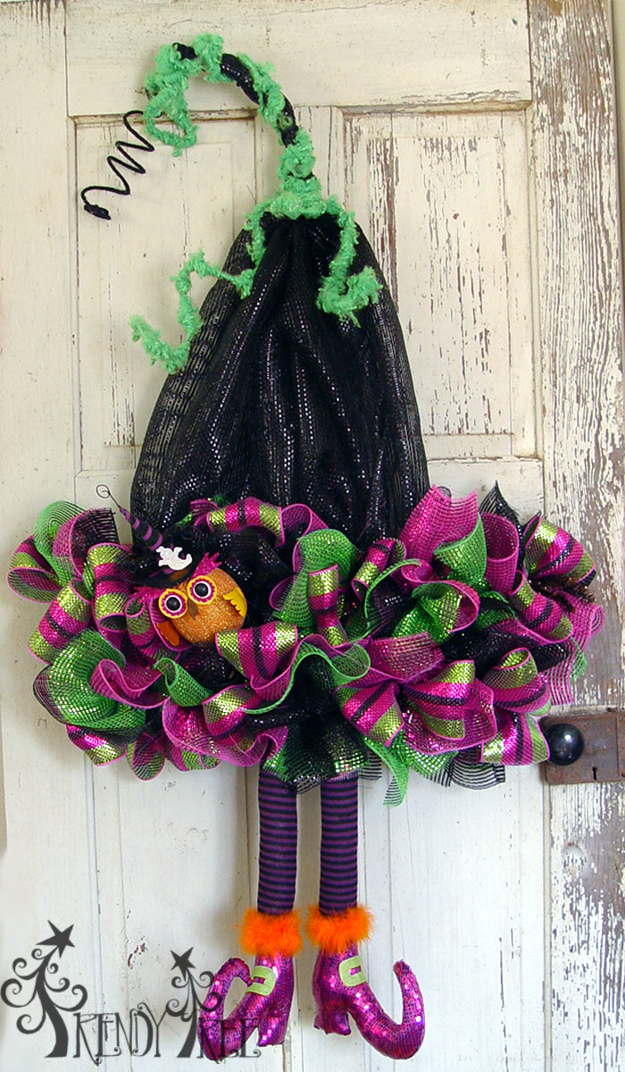 Witch Hat with Legs Tutorial