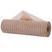 10.25-inch by 10 yards natural and white fine weave mesh roll with white foil stripes, ideal for wreath making and crafting – available at Trendy Tree
