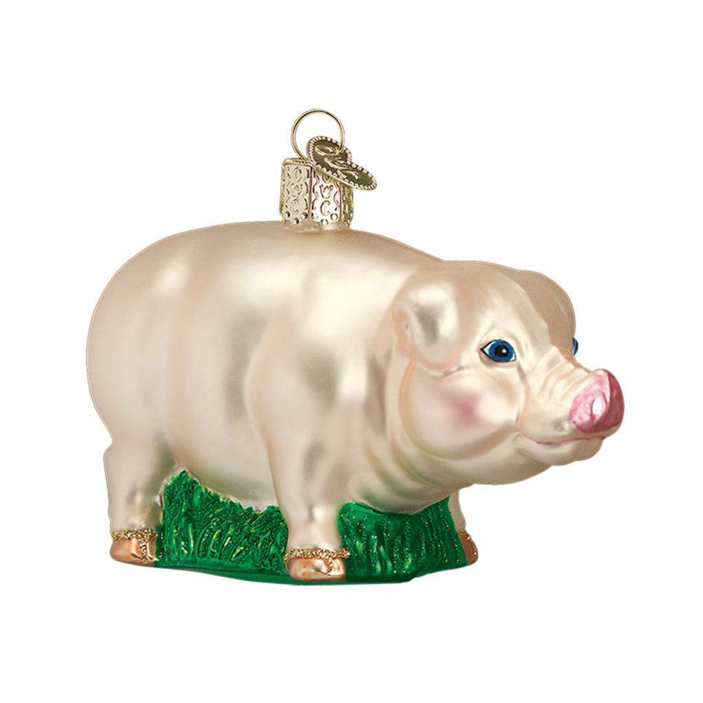 Big Pig 12121 Old World Christmas Ornament Assorted — Trendy Tree