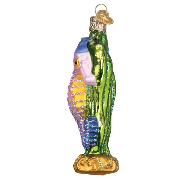 Bright Seahorse Ornament  Old World Christmas  12655