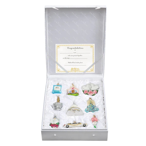 Just Married Collection Old World Christmas Ornaments 14034
