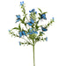 16-inch artificial floral pick with blue butterflies, berries, and assorted greenery for spring and summer crafts.