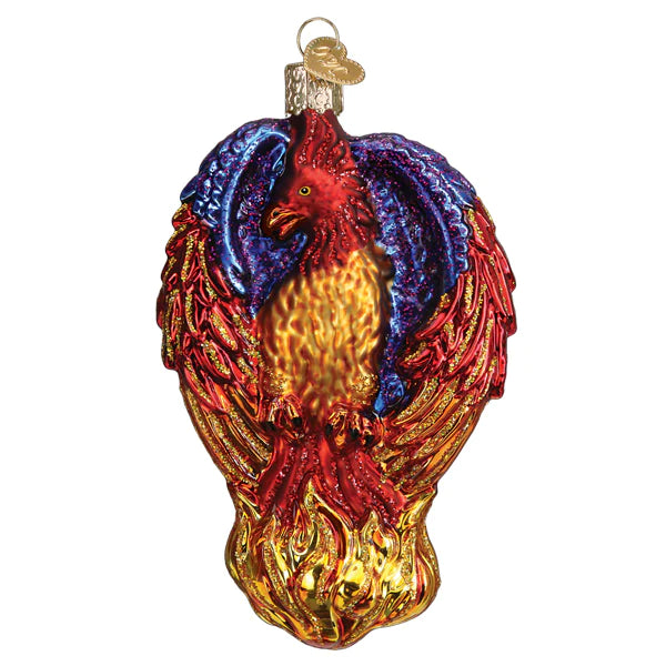 Fiery Phoenix Old World Christmas Ornament 16151