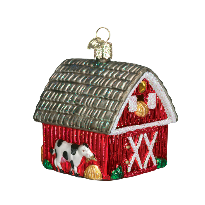 Barn Old World Christmas Ornament 20014