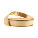 A partially unrolled spool of 1" Tan and Gold Reversible Classic Velvet Ribbon (7115W-835-25E) is displayed against a white background.